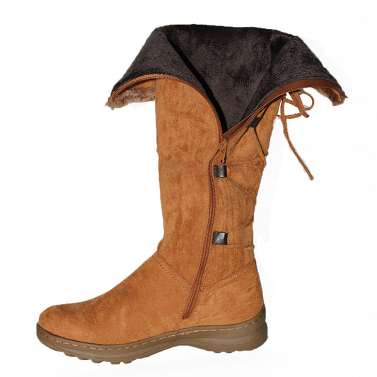 Bota Larga Forro Interior de Chiporro Camel - Caja de 12 Pares