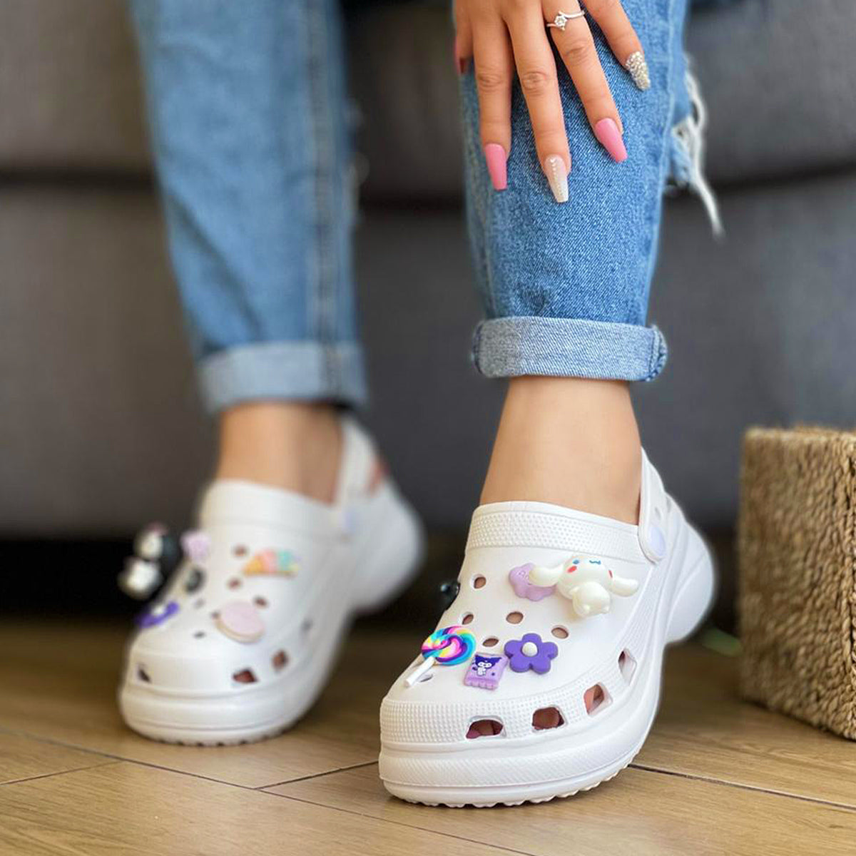 Suecos Estilo Crocs DD02 - Caja de 24 Pares