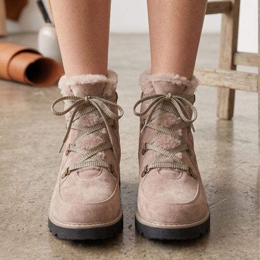Zapatillas Tipo Botines de Forro Interior con Chiporro Papa - Caja de 6 Pares