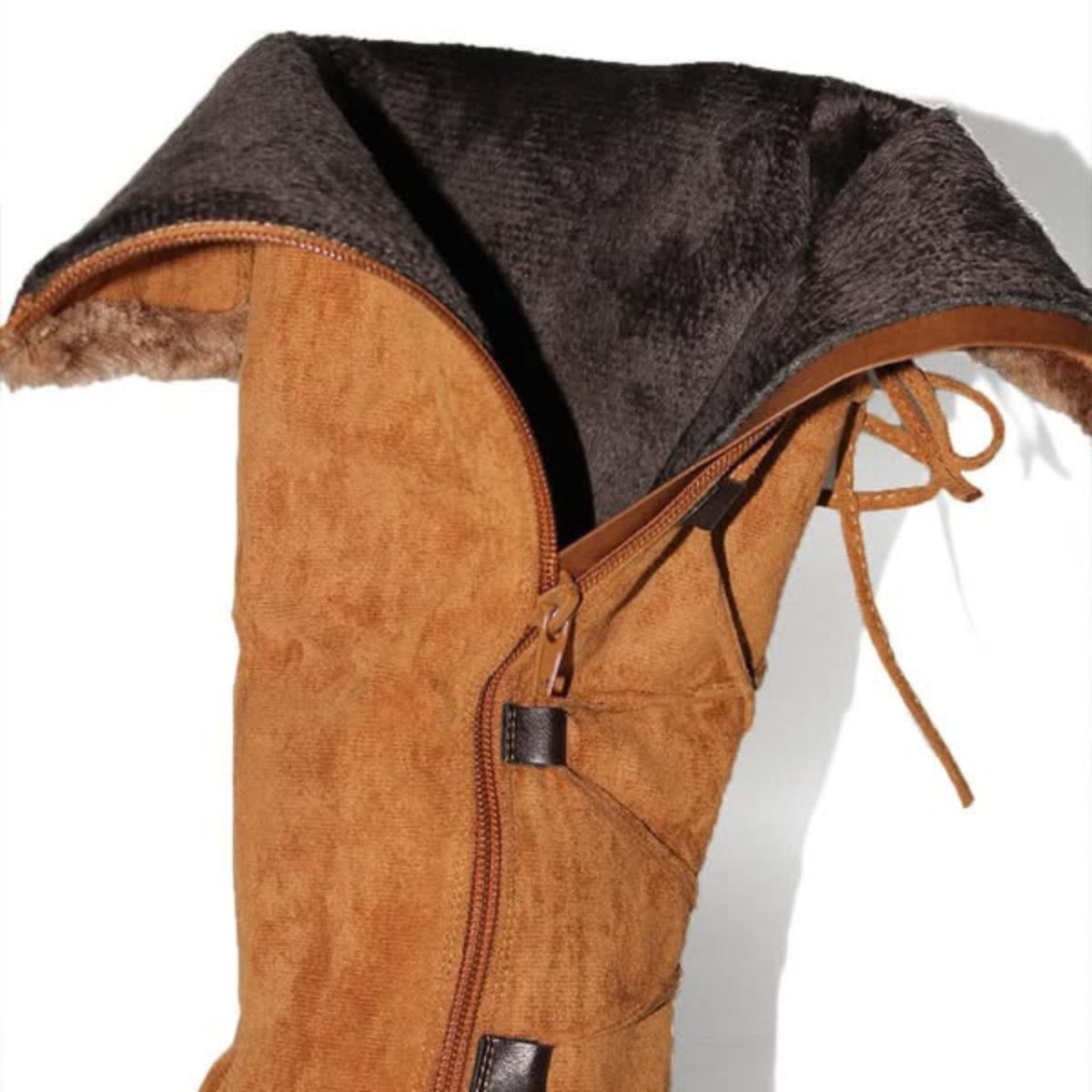 Bota Larga Forro Interior de Chiporro Camel - Caja de 12 Pares