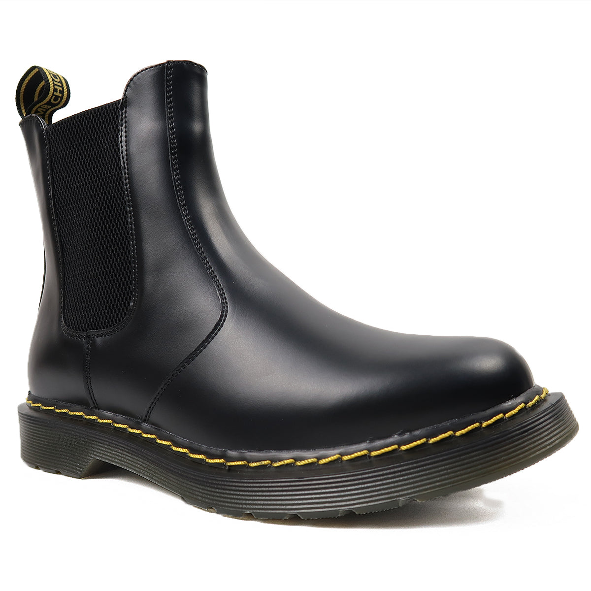 Botas Chelsea Black Stitch Unisex - Caja de 12 pares