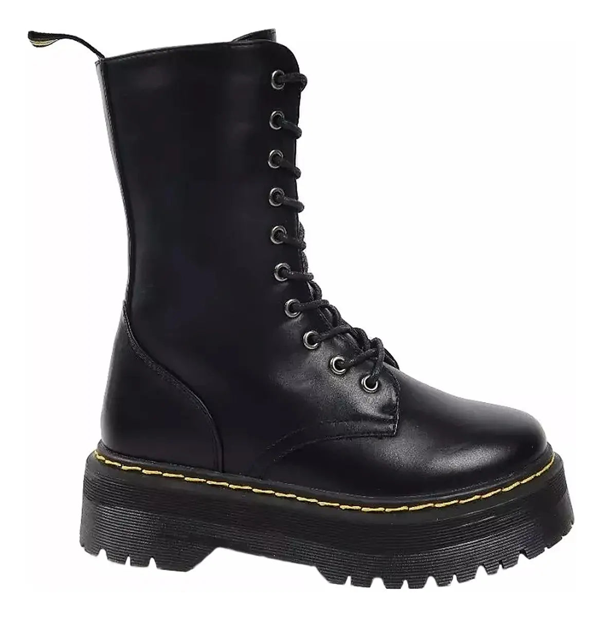 Bototo Alto Con Plataforma Mujer S10 Negro - Caja de 12 Pares