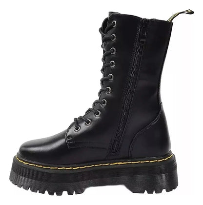 Bototo Alto Con Plataforma Mujer S10 Negro - Caja de 12 Pares