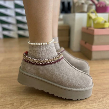Pantufla de Gamuza Mujer Tazz Chiporro Khaki - Caja de 12 Pares