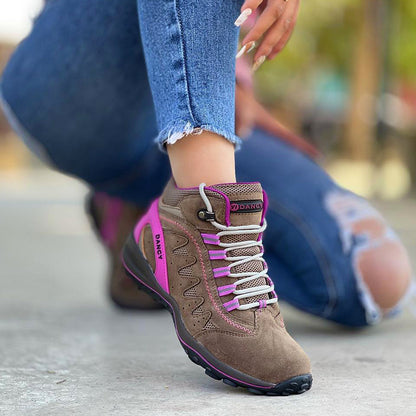 Zapatilla de Trekking Outdoor Mujer Colores - Caja de 8 Pares